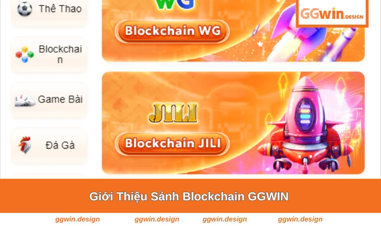 Giao diện tổng quan sảnh blockchain