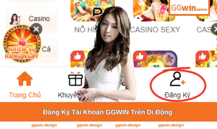 Đăng Ký GGWIN 3 Hướng dẫn chi tiết từng bước đăng ký qua app và trình duyệt