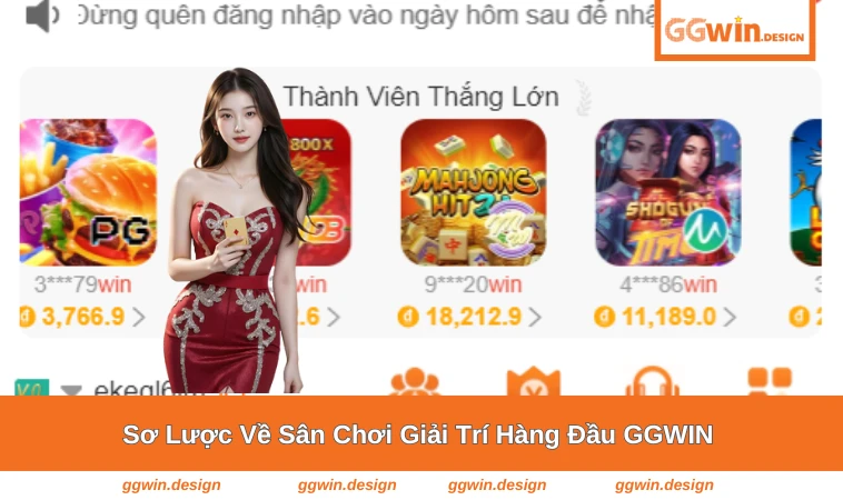 Giao diện chính và trải nghiệm trực tuyến của GGWIN